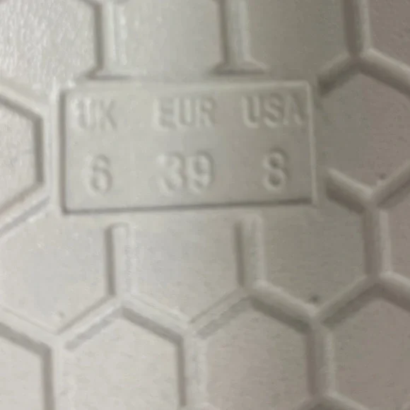 MIA Sandal Slides Buckle Straps Women’s 8 White - Picture 8 of 8